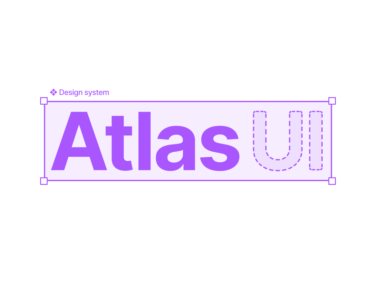 Atlas UI — a fintech design system, built solo in 6 weeks